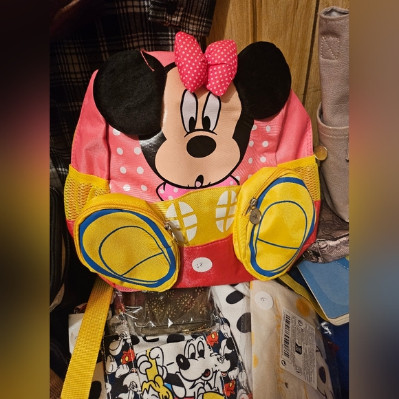 Handbags - Pink Minnie Mouse Backpack